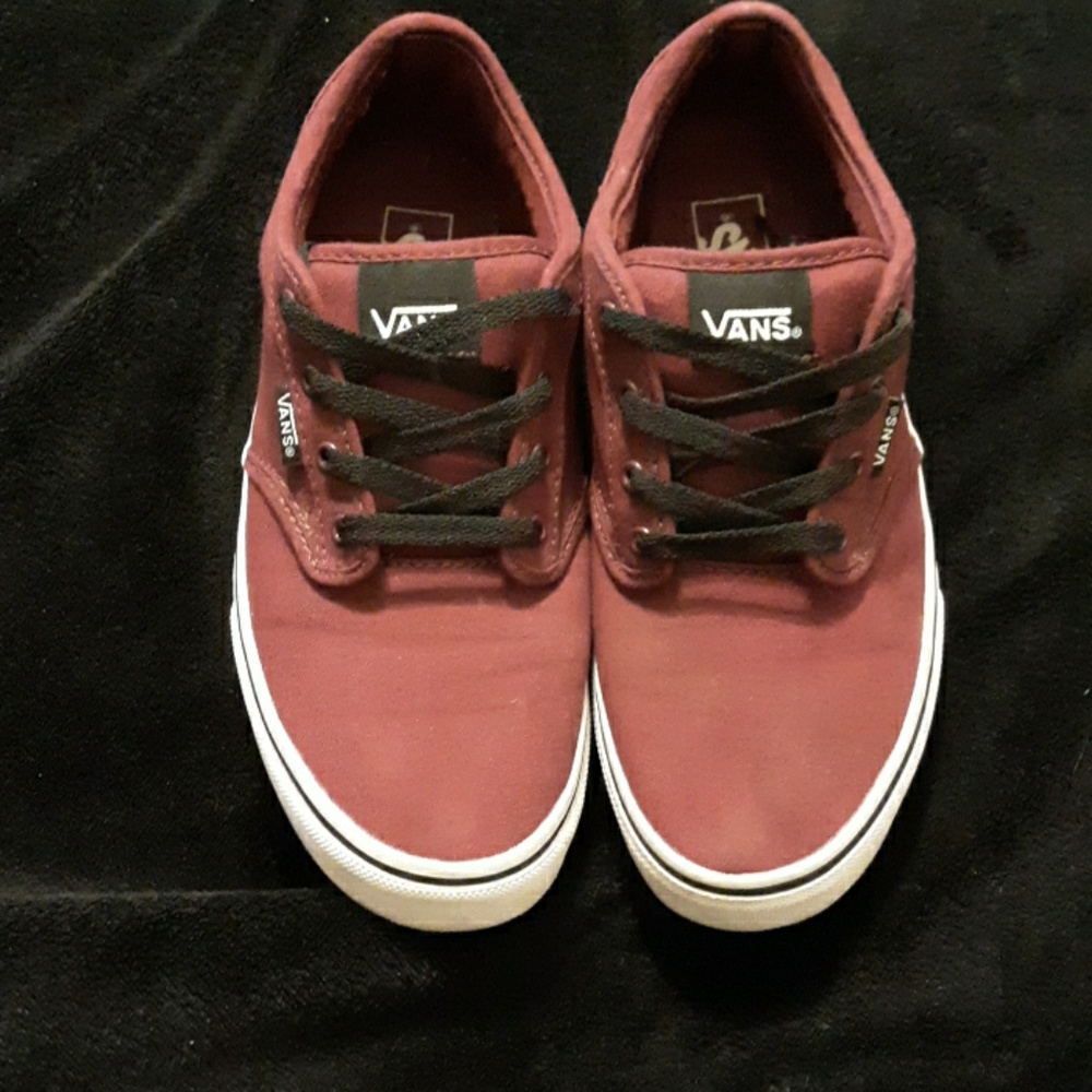 Maroon Vans